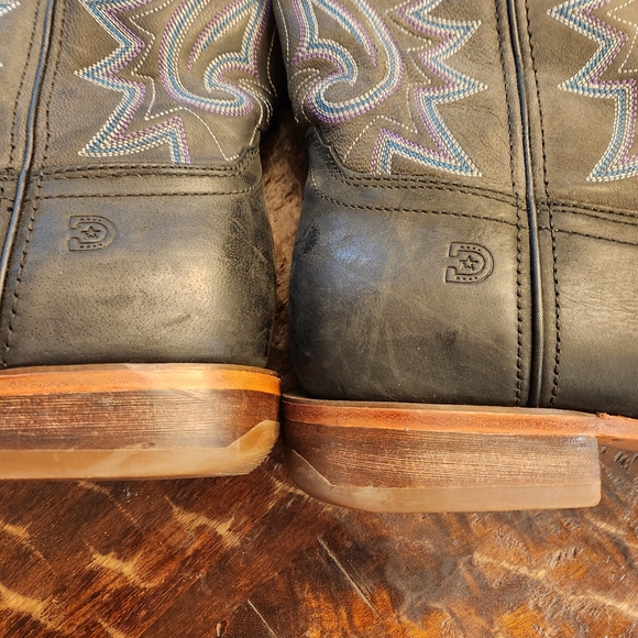 Durango Arena Pro Western Boot Raven Black Mens Size 13M DDB0256 - Picture 11 of 13